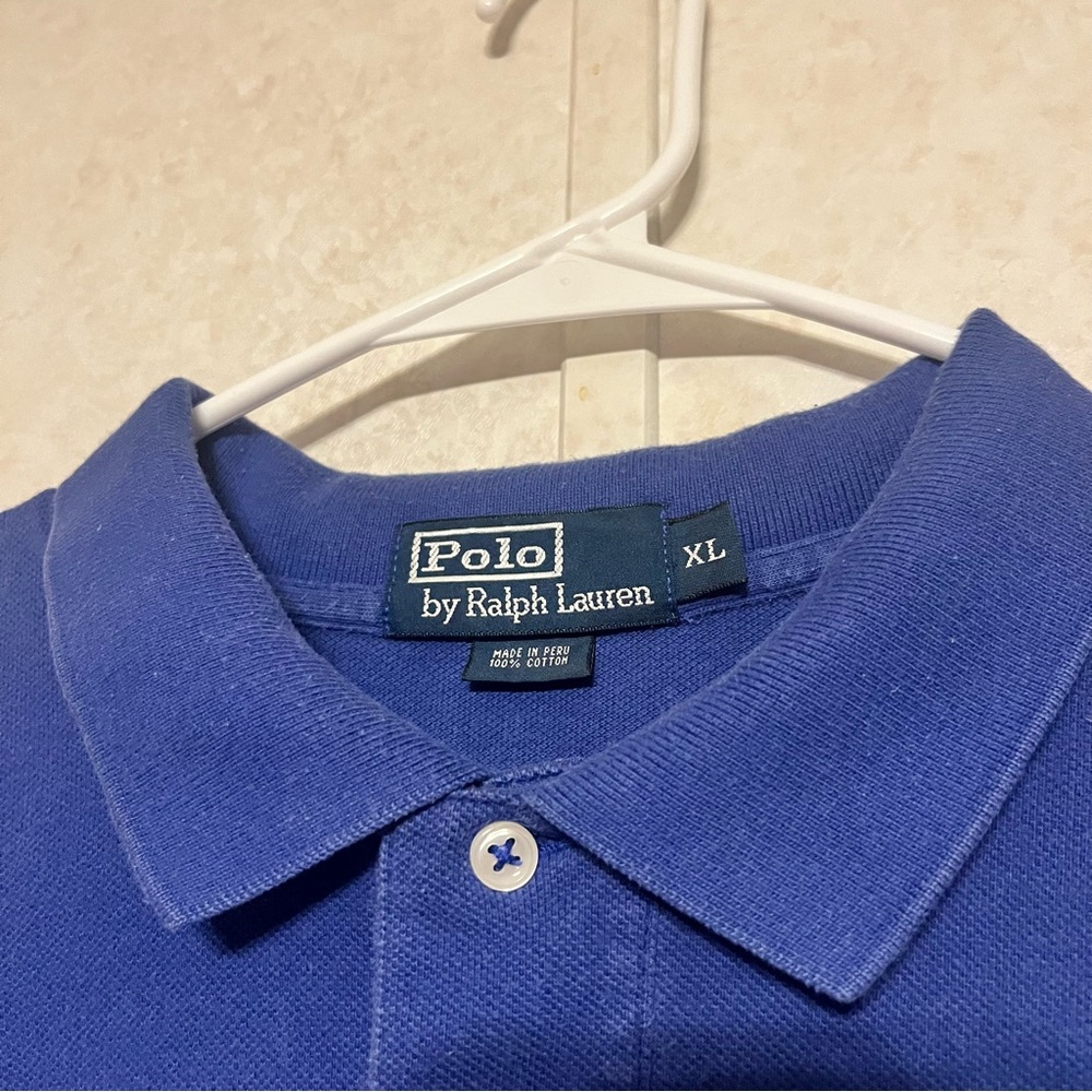 Ralph Lauren Men's Rugby Polo Shirt in Deep Blue - Picture 2 of 5